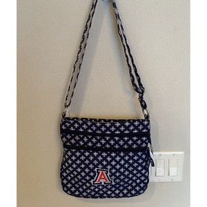 VERA BRADLEY Collegiate Triple Zip Hipster/Cross Body adjustable